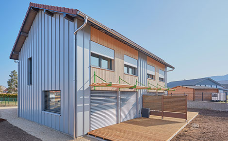 Construction de deux logements passifs cerfifié PASSIVHAUS