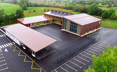 Ingénieurie structure bois : Projet à ossature bois avec une isolation en botte de paille